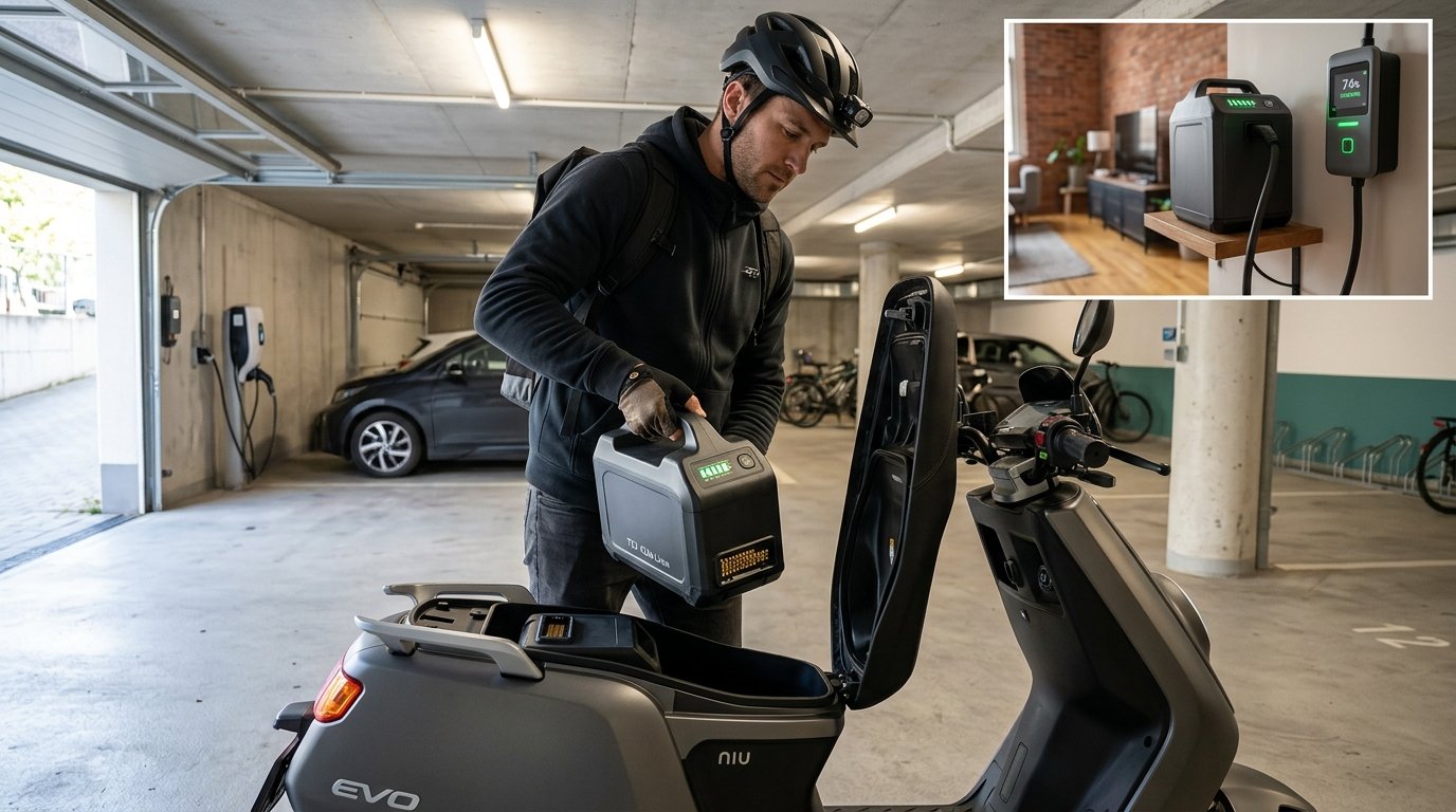 Portable / Removable Battery vs Fixed Battery Scooters: Pros & Cons